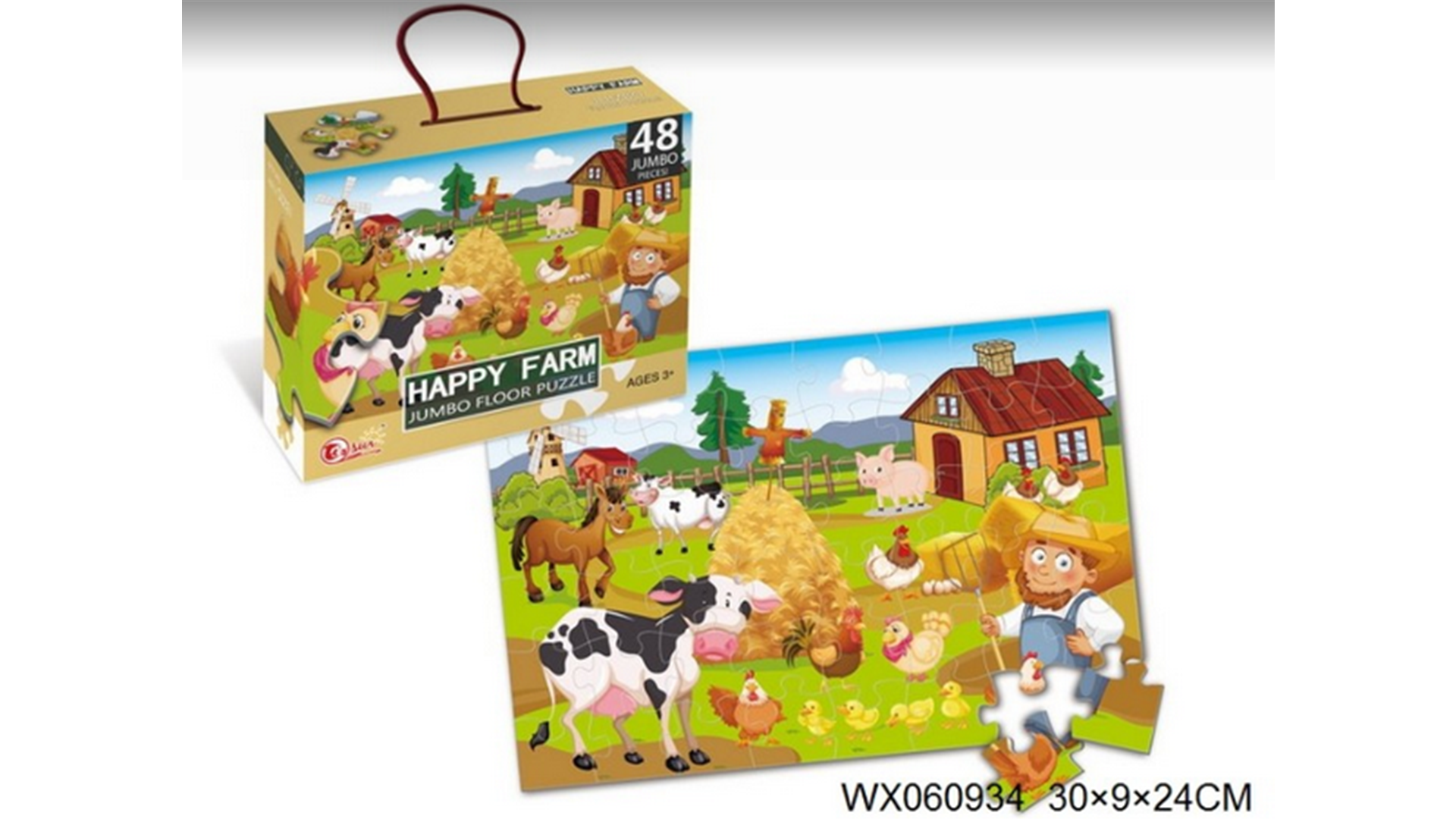 HAPPY FARM PUZZLE learning toys